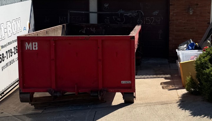 15 yard dumpster
