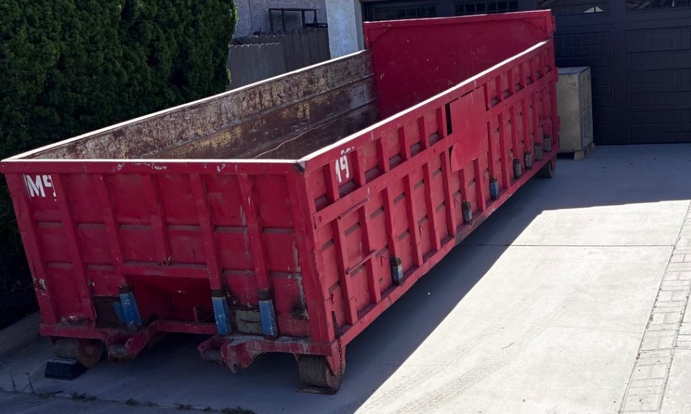 25 yard dumpster